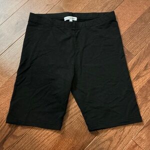 Cotton Citizen Women’s Classic Black Leggings Shorts